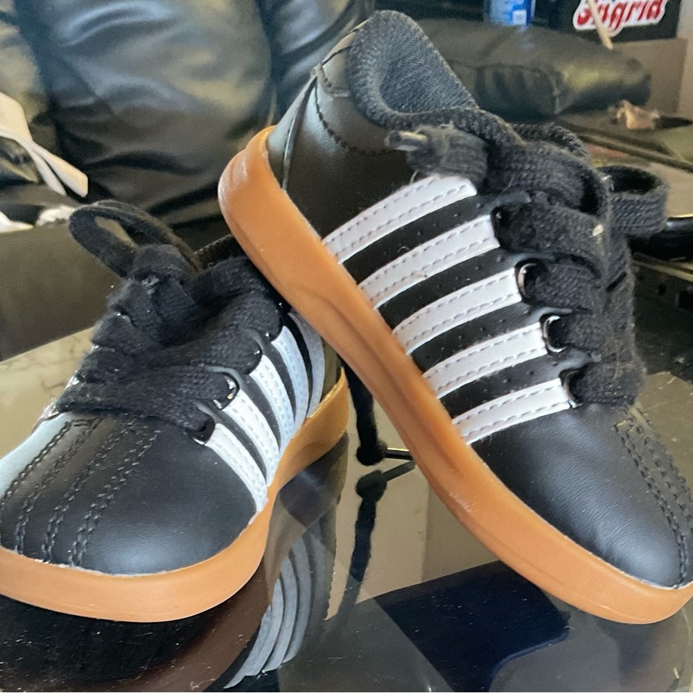 Black and white kids Kswiss